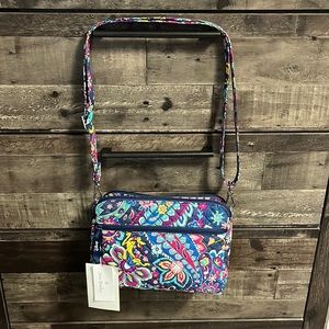NWT Disney Vera Bradley Triple Compartment Crossbody